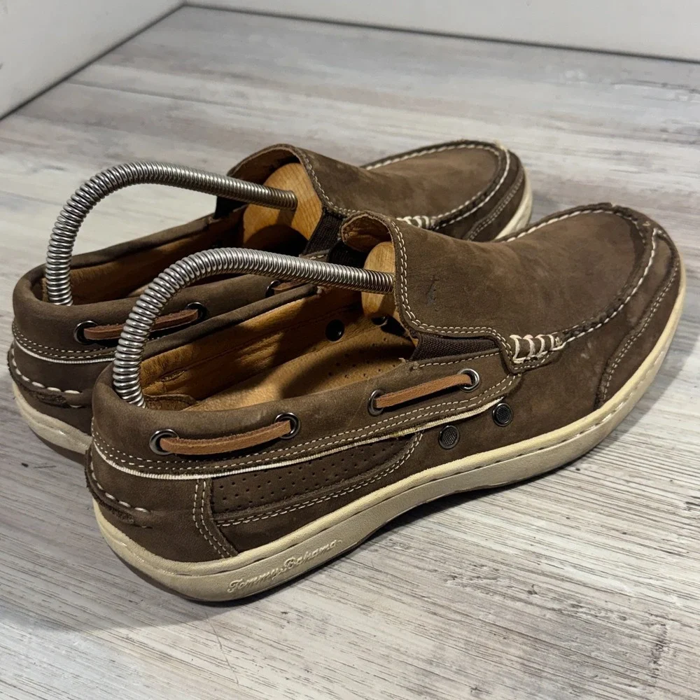 Tommy Bahama First Mate Nubuck Shoes‎ Mens US Size 10M Dark Brown